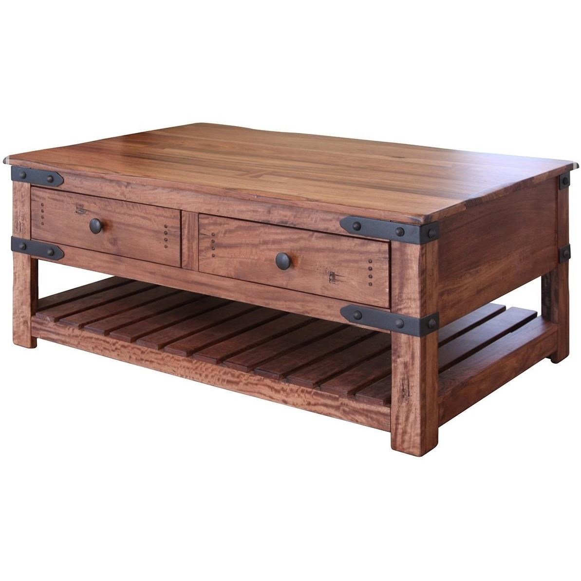 Parota wood cheap coffee table